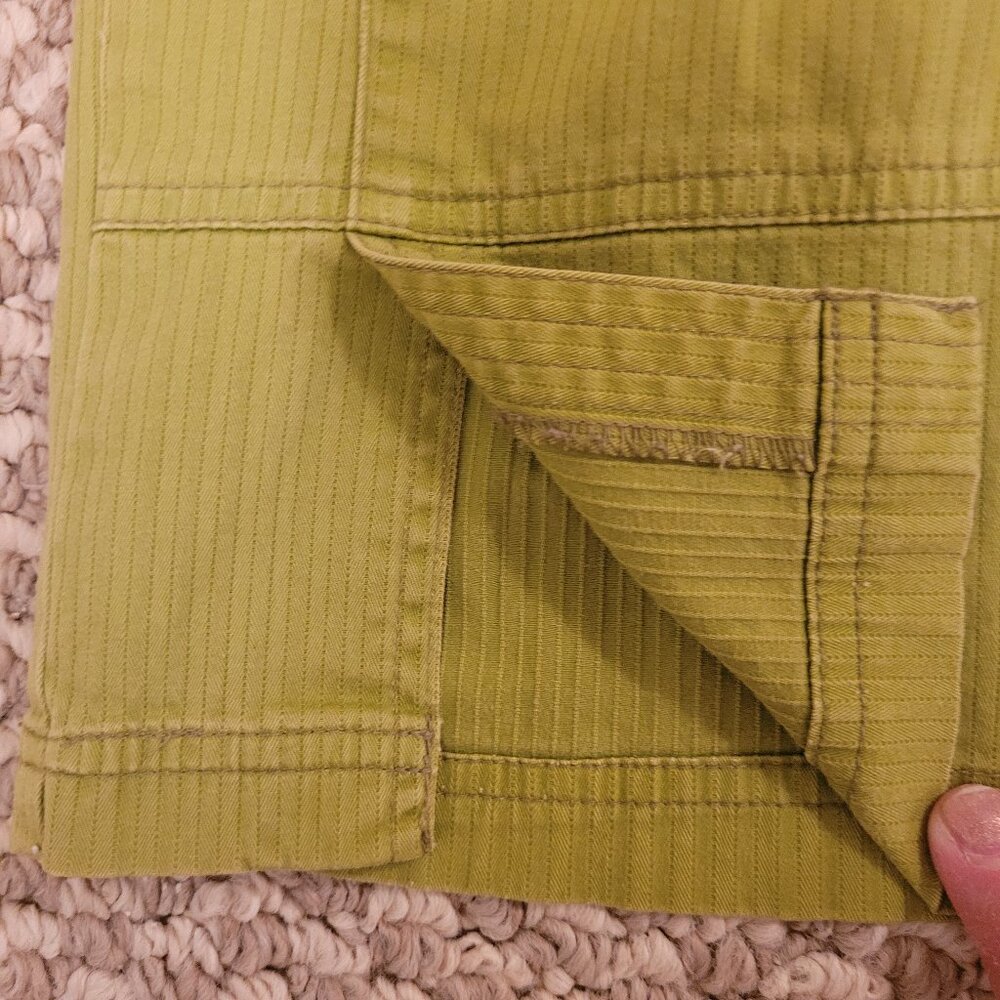 Tribal Lime Green Capri Pants for Women Size 14 - Picture 5 of 7